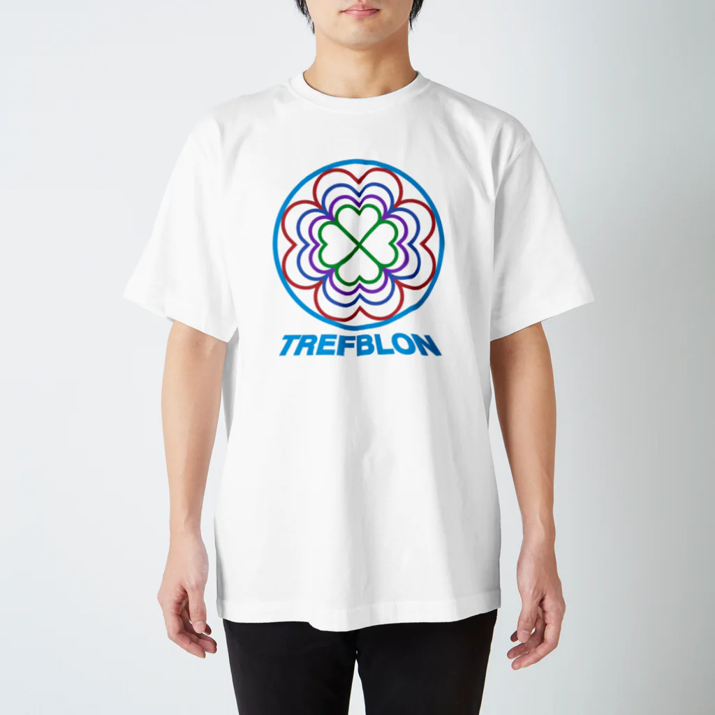 ナヒレ決議公式ショップ＿＿皐月彩のトレフブロンロゴ  2 Regular Fit T-Shirt