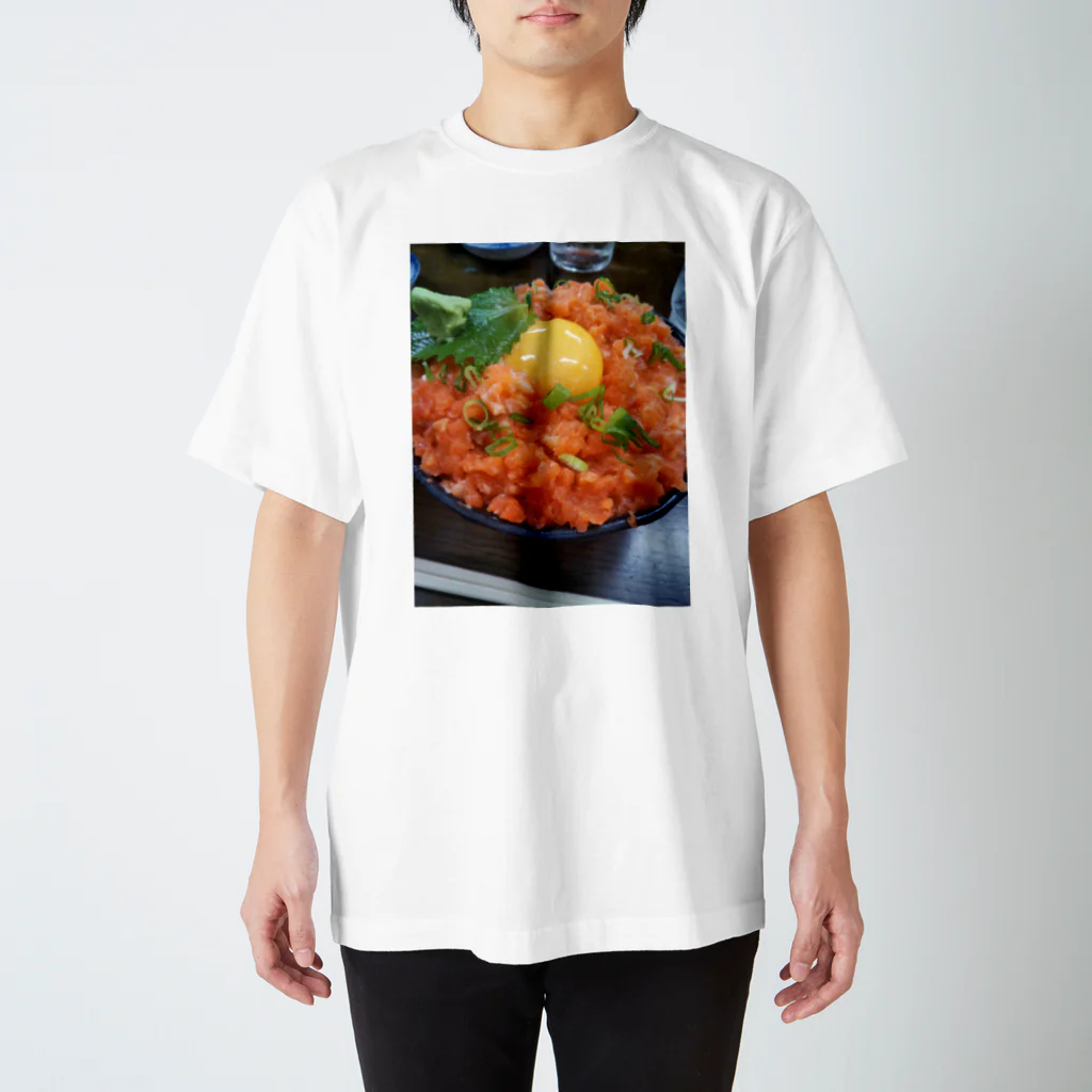 すみ はじのねぎトロ丼 スタンダードTシャツ