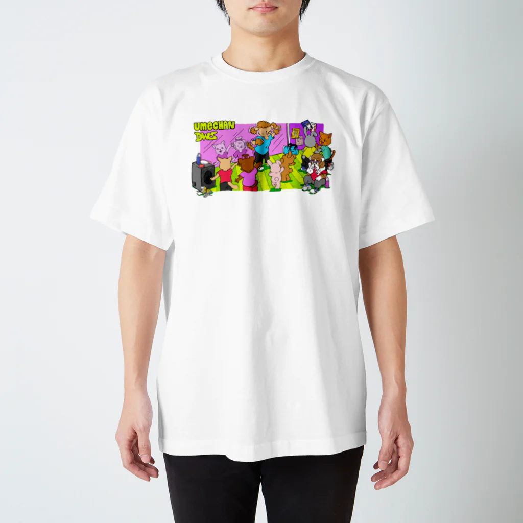 梅ちゃんの。のうめちゃんDWS Tシャツ スタンダードTシャツ