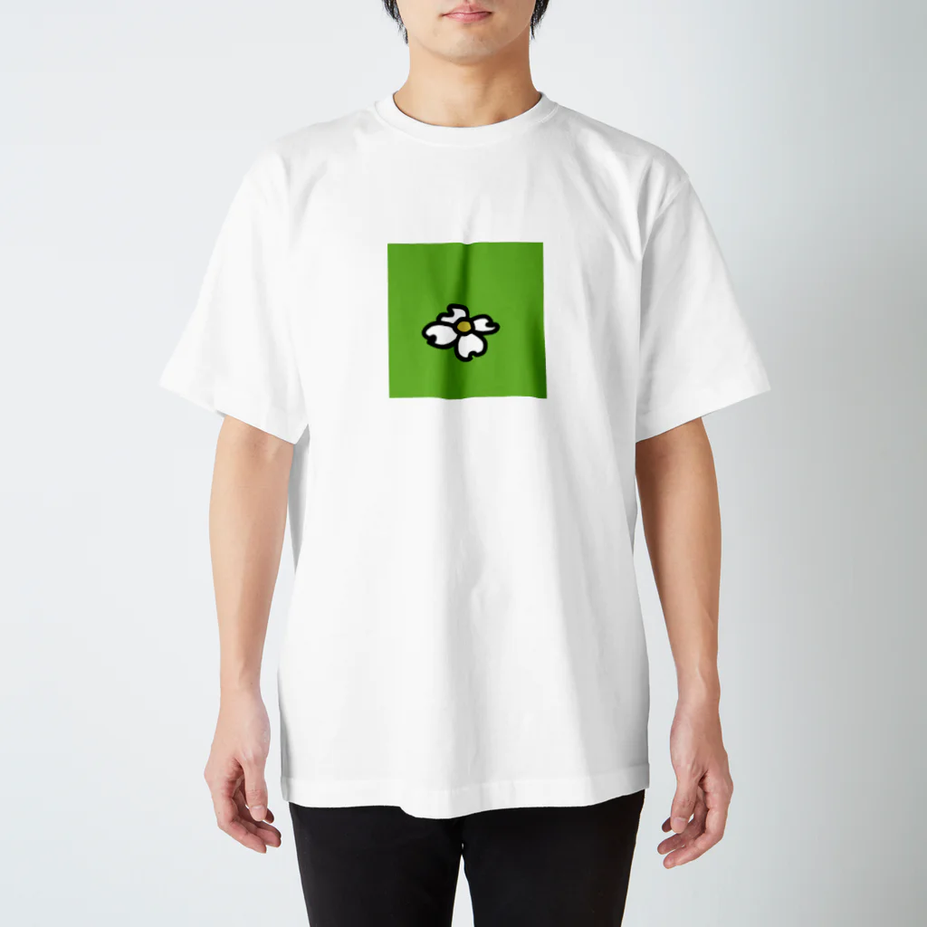 YELLOW POCKET の花 Regular Fit T-Shirt