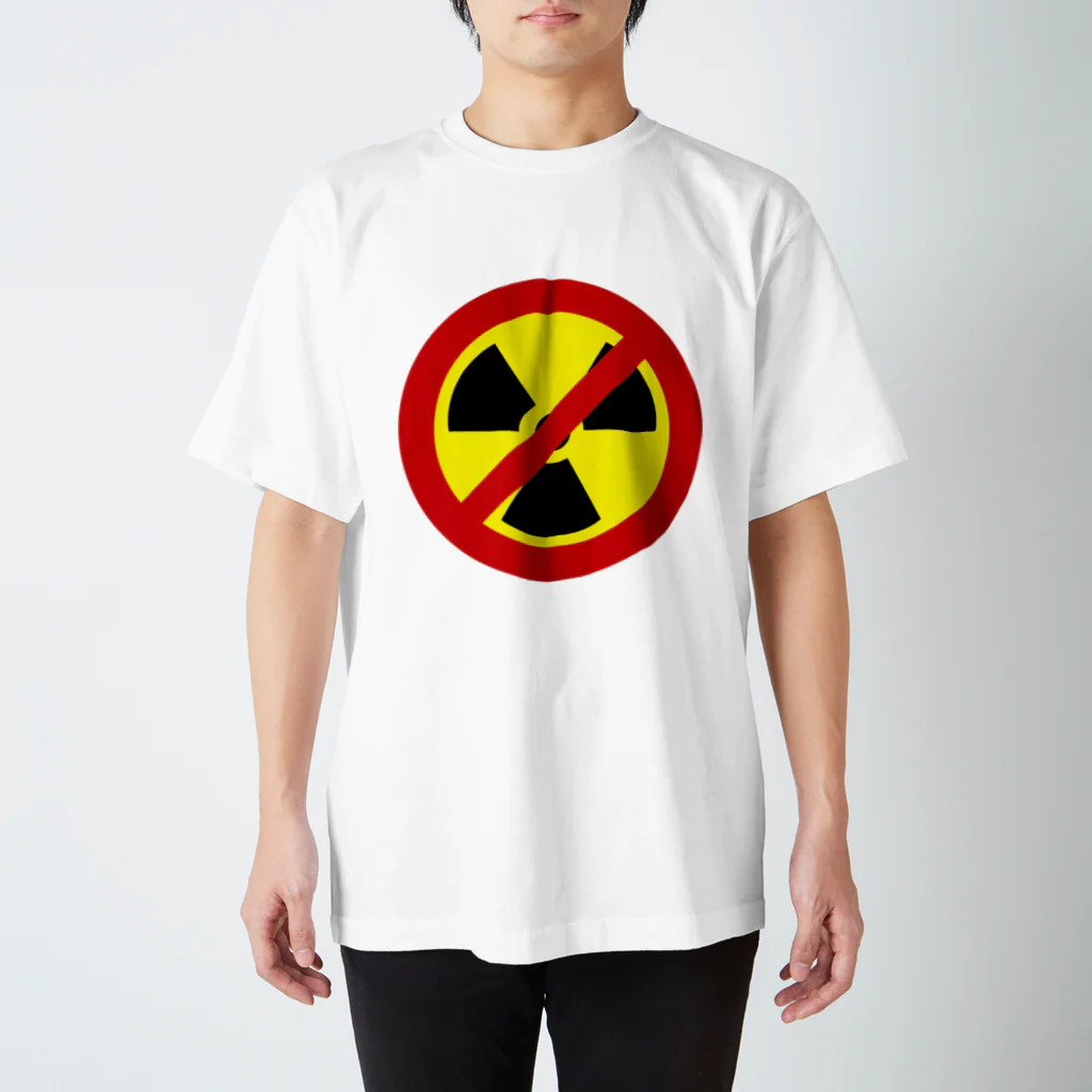 AURA_HYSTERICAのNO_NUKES スタンダードTシャツ