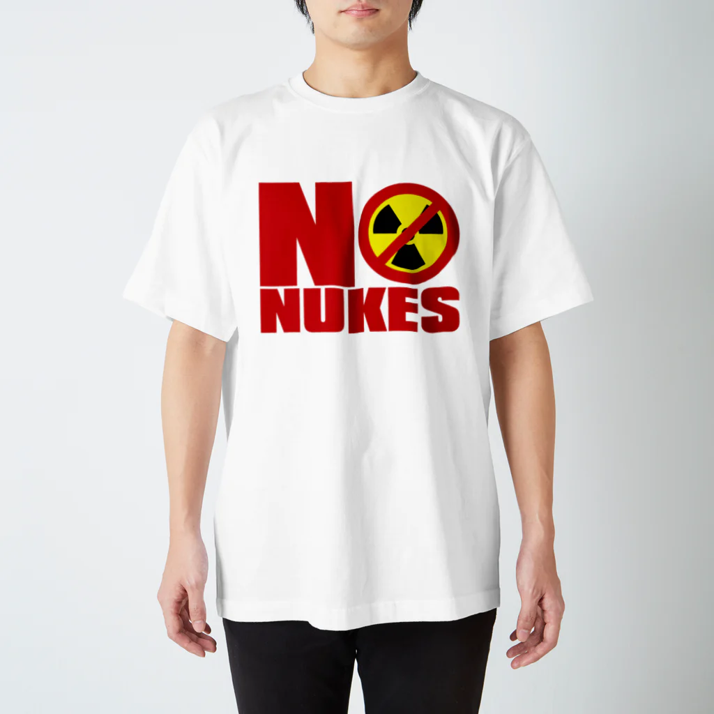 AURA_HYSTERICAのNO_NUKES スタンダードTシャツ