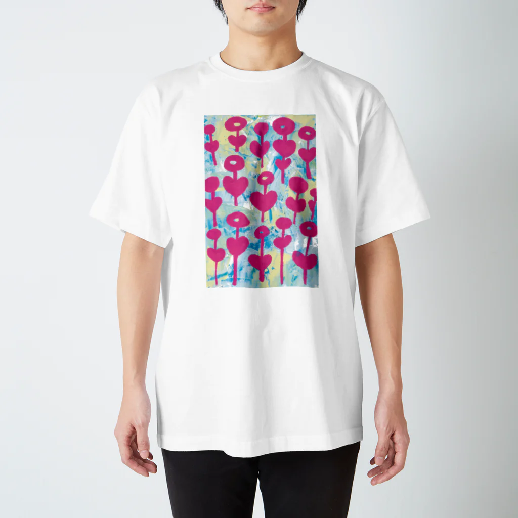 oka emiのpink Regular Fit T-Shirt