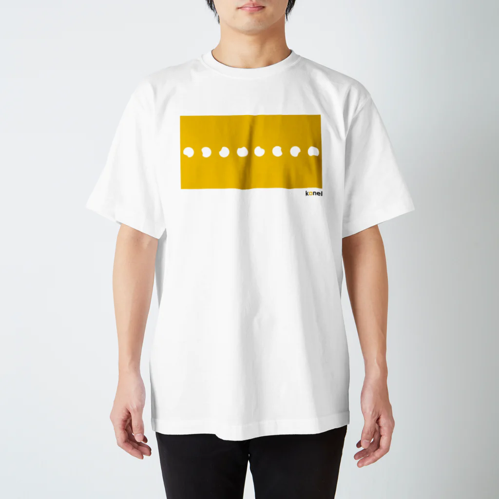 sanographixの転がる餅 スタンダードTシャツ