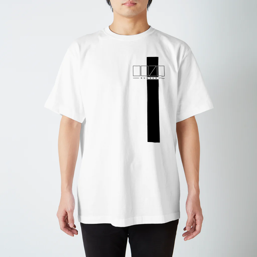 NUMBER -0000-の0020ｰNUMBERｰ Regular Fit T-Shirt