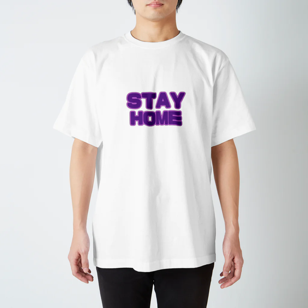 shottaro's roomのSTAY HOME スタンダードTシャツ