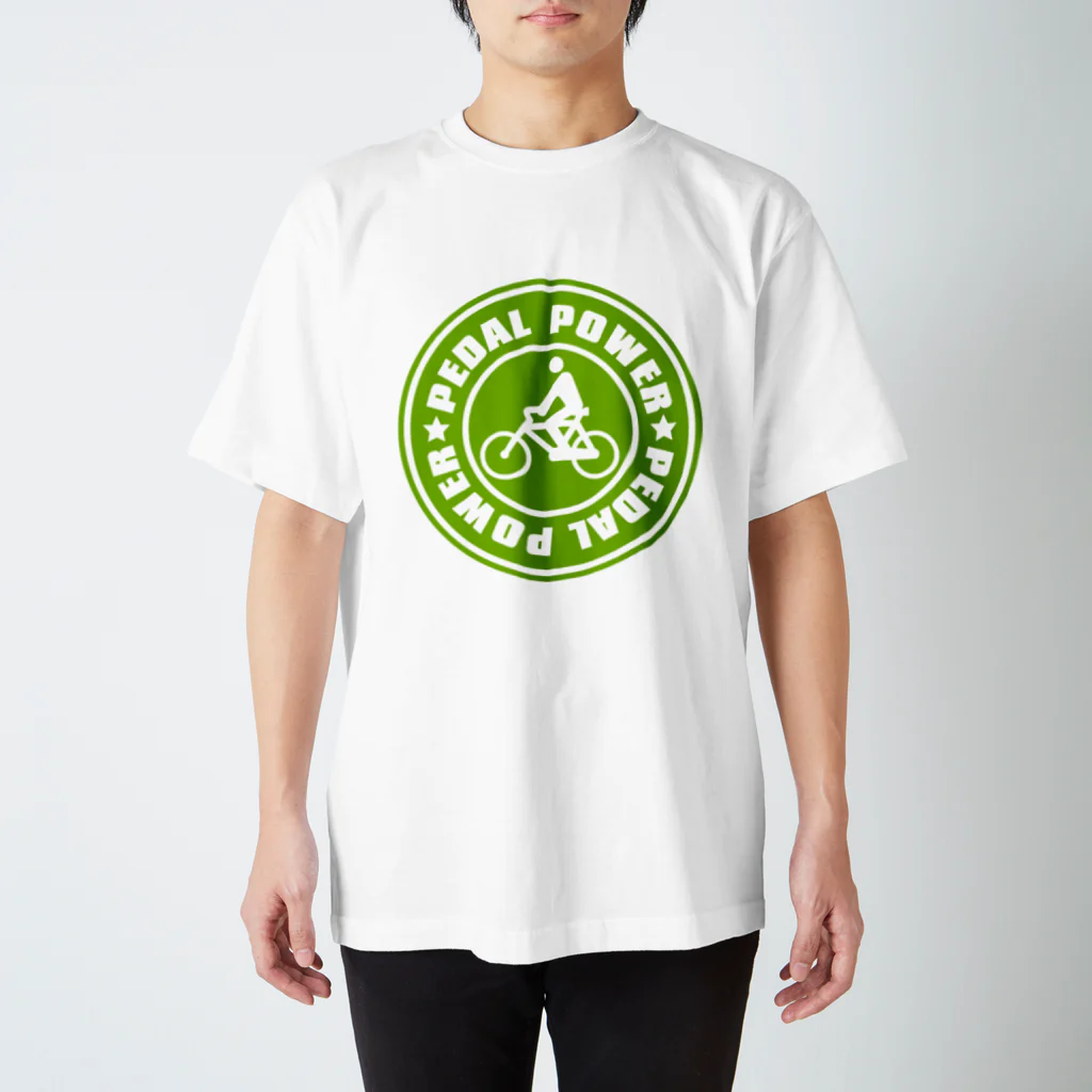 AURA_HYSTERICAのPEDAL_POWER スタンダードTシャツ