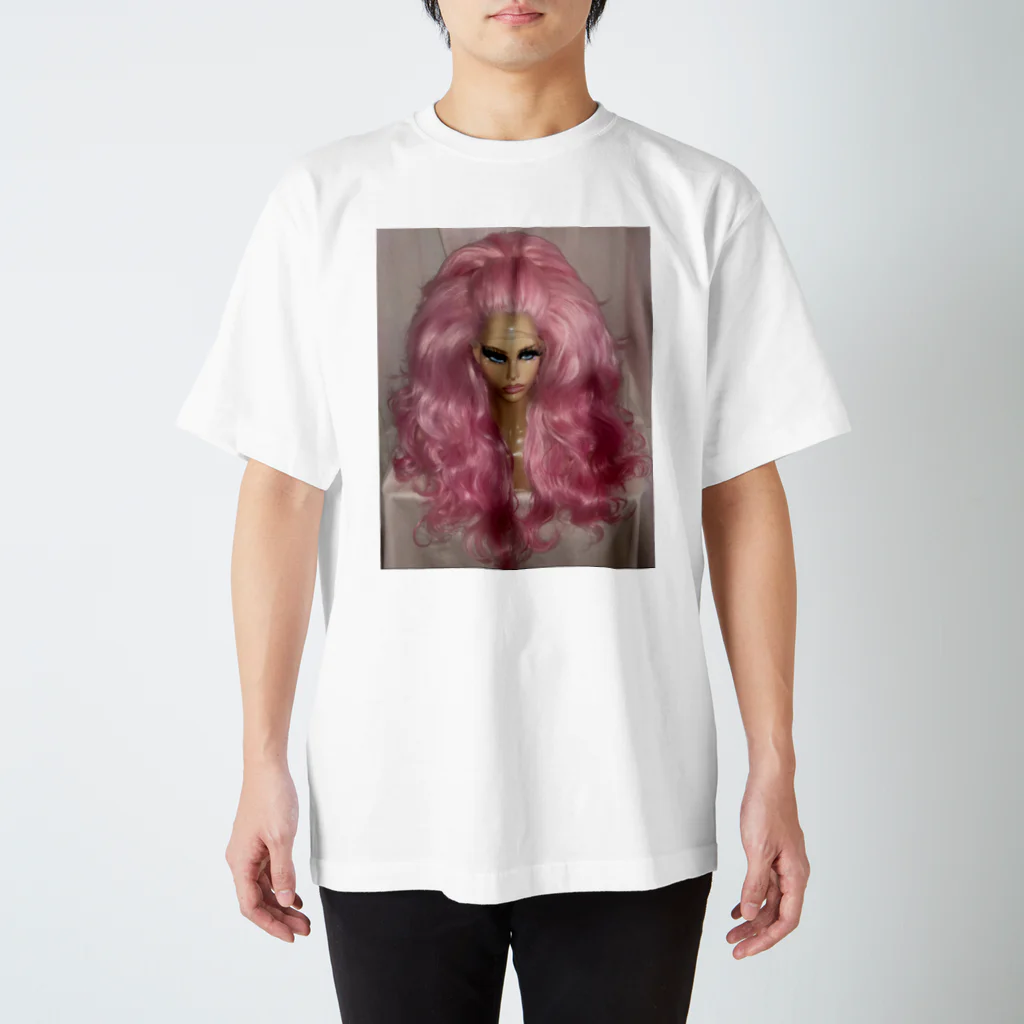 RaspberryのDRAG wigs スタンダードTシャツ