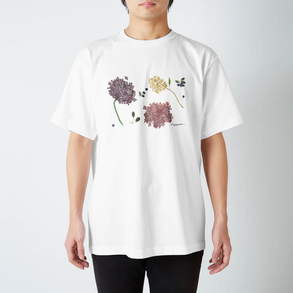 きたがわじゅりの雨のドレス スタンダードTシャツ