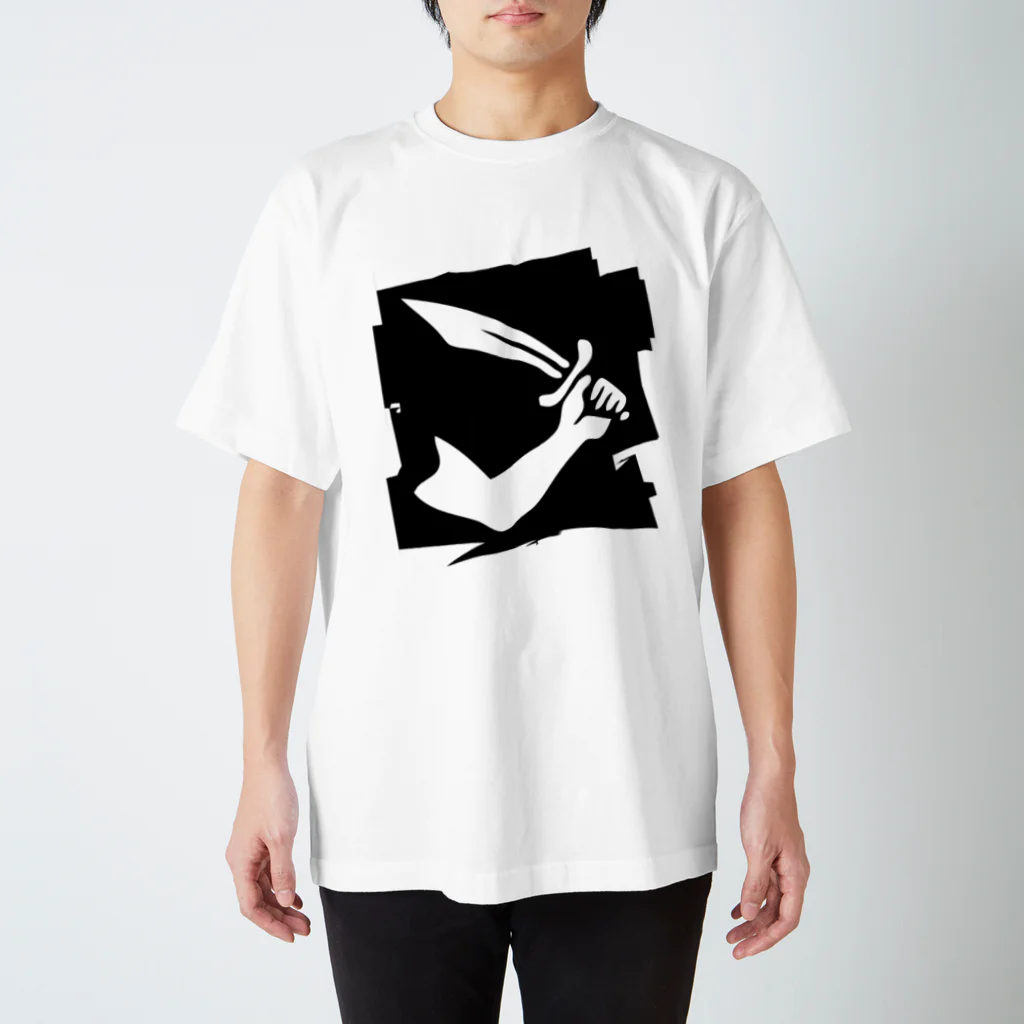 AURA_HYSTERICAのPIRATE_FLAG Regular Fit T-Shirt