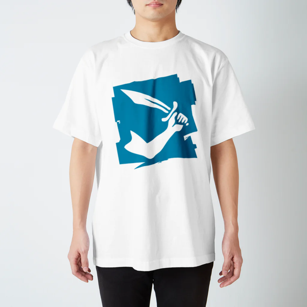 AURA_HYSTERICAのPIRATE_FLAG Regular Fit T-Shirt