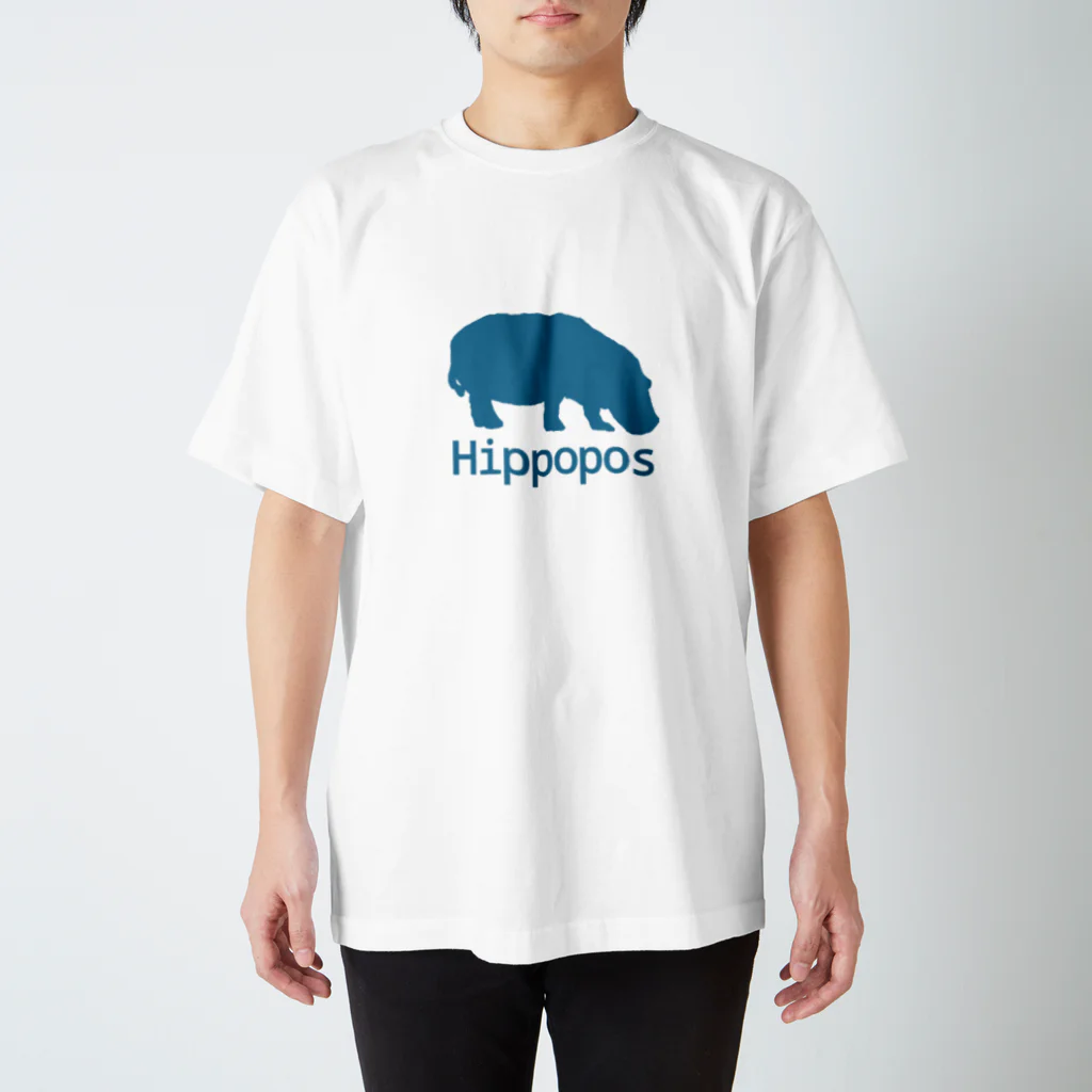 manabiyaのHippopos スタンダードTシャツ