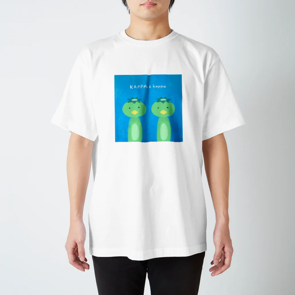 demiのかっぱくんとカッパくん スタンダードTシャツ