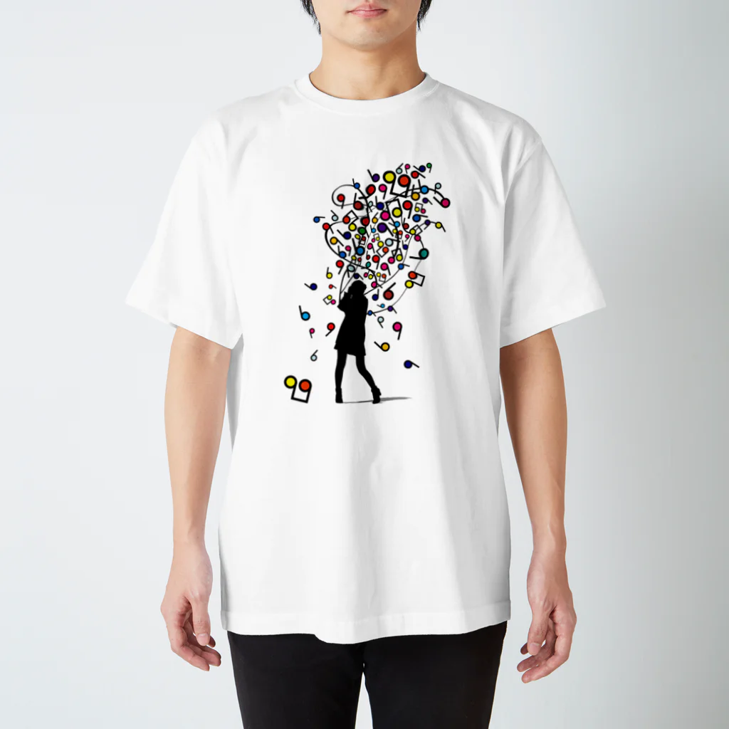 AURA_HYSTERICAのソラミミ Regular Fit T-Shirt