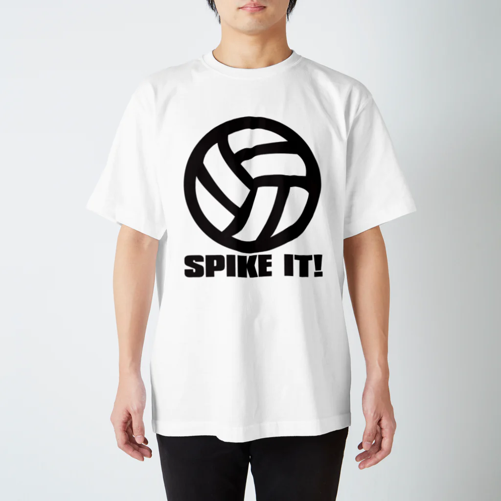 AURA_HYSTERICAのSPIKE_IT! スタンダードTシャツ