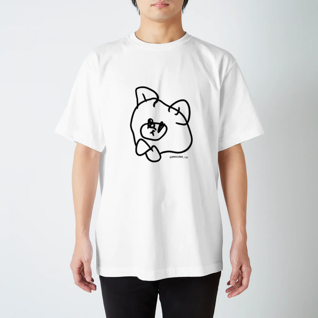 IMAGINA💭 メンタルケア芸人お姉さんVのくまのジョセフシリーズ【ノーマル】 スタンダードTシャツ