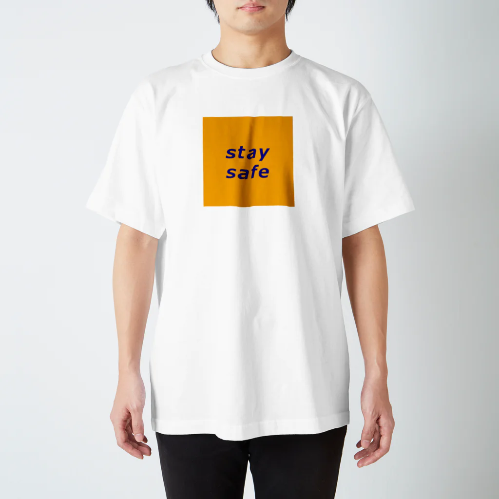 itsumo_nemuiのstay safe Regular Fit T-Shirt