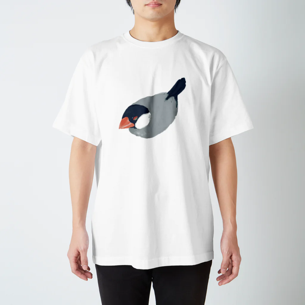 ブンチョのずんだのフクフク文鳥 Regular Fit T-Shirt