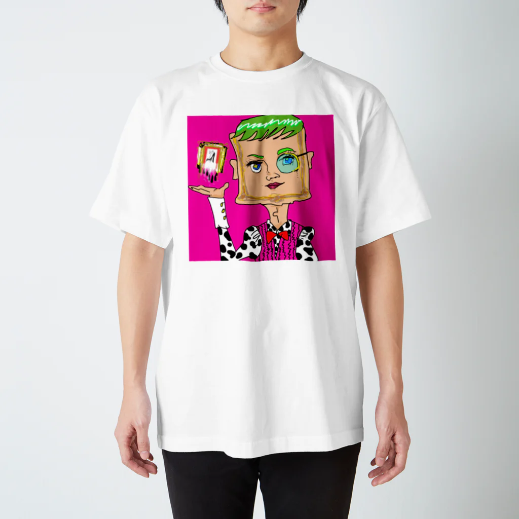 meimeiのガクブチオさん スタンダードTシャツ