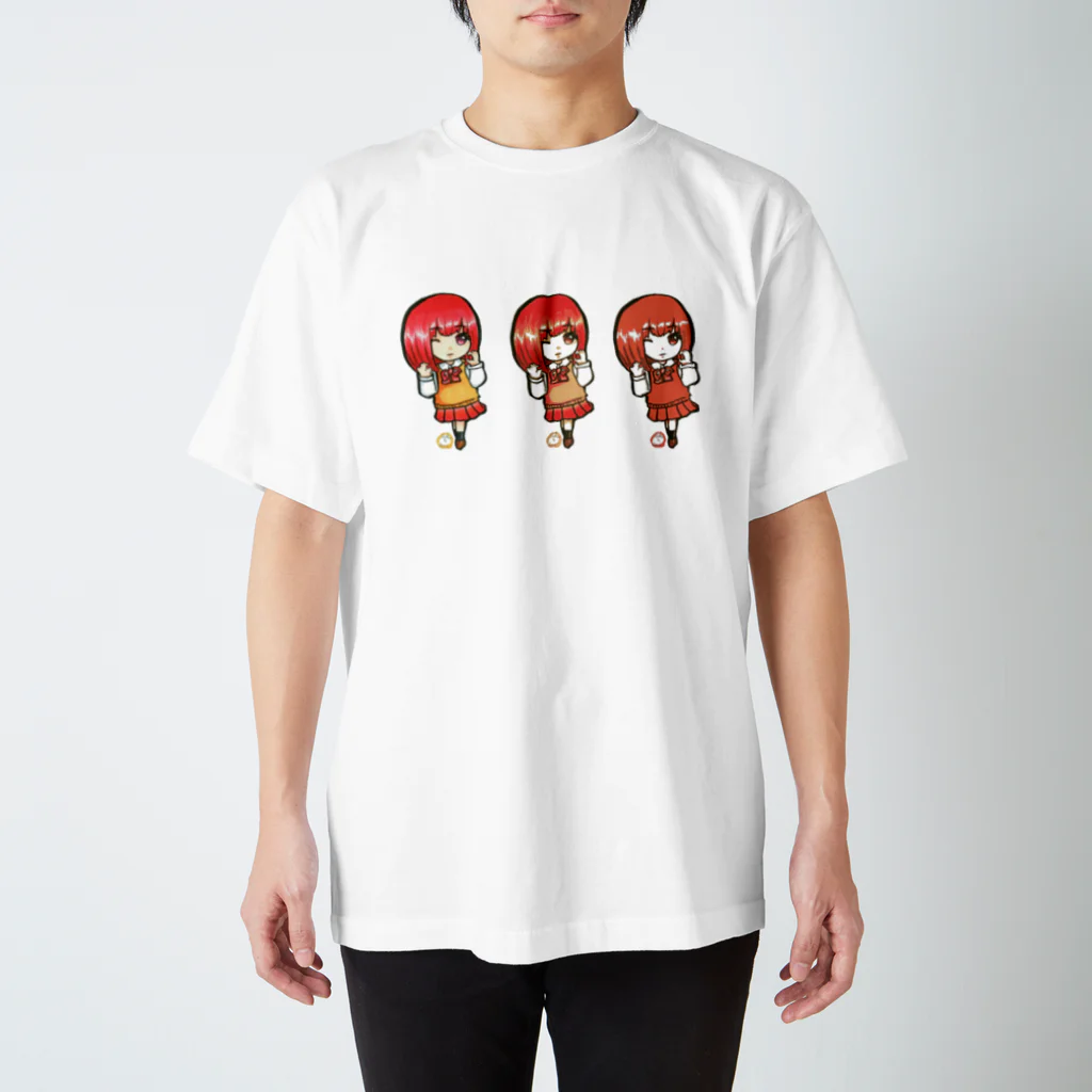 ＊あり＊の虹色創世記のあさひ(みくさんコラボ) スタンダードTシャツ