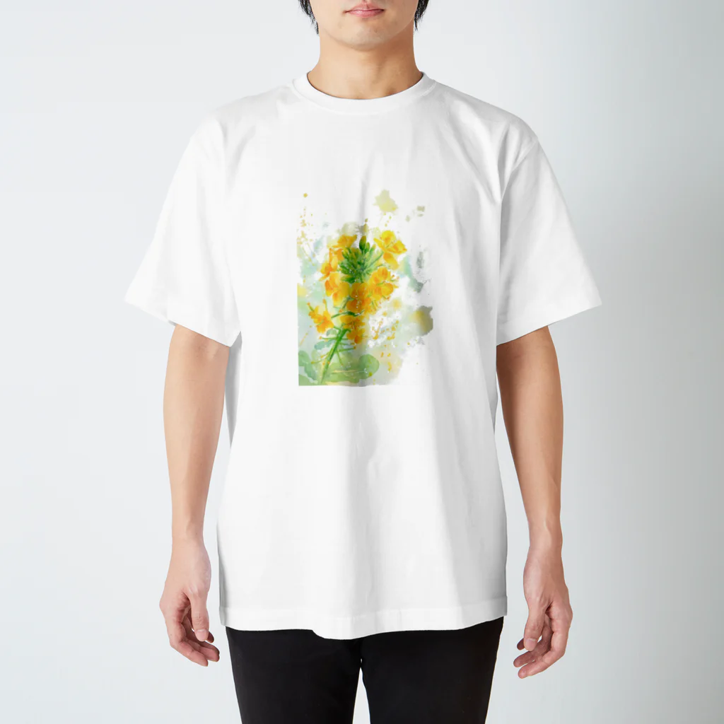 淡彩坊のフレッシュ菜の花 Regular Fit T-Shirt