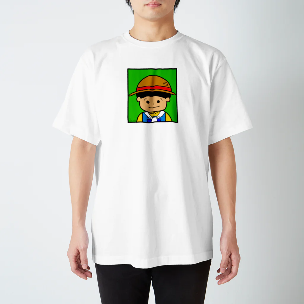 黒木(キイロイゾウサン)のぽんのアグリカルチャーTシャツ Regular Fit T-Shirt
