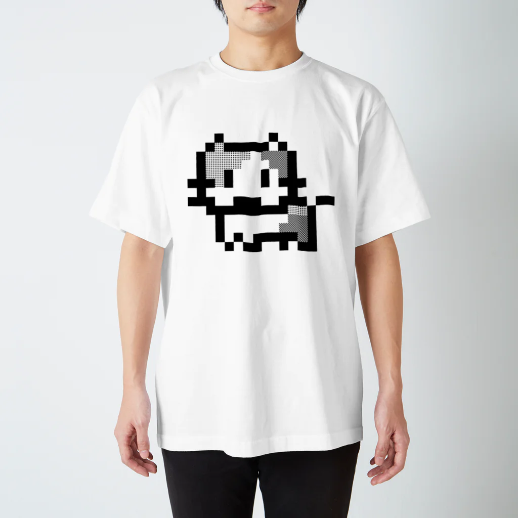 ぴらのネコのドット絵 スタンダードTシャツ