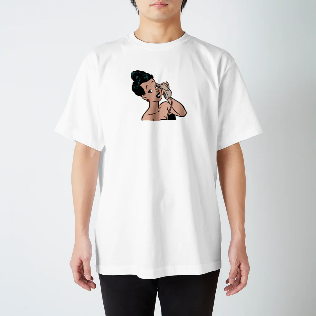 ROWDY&coのTEL girl Regular Fit T-Shirt