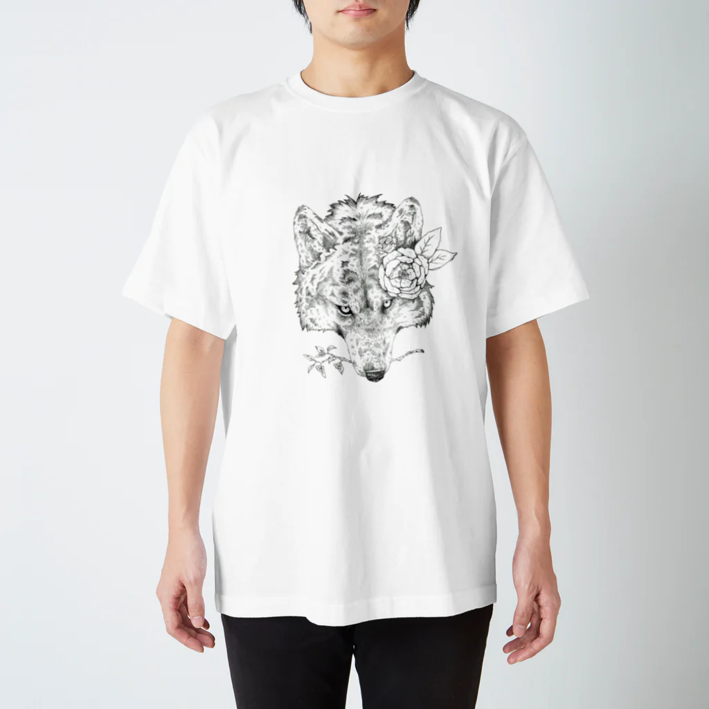 篠山。の乙女椿 Regular Fit T-Shirt