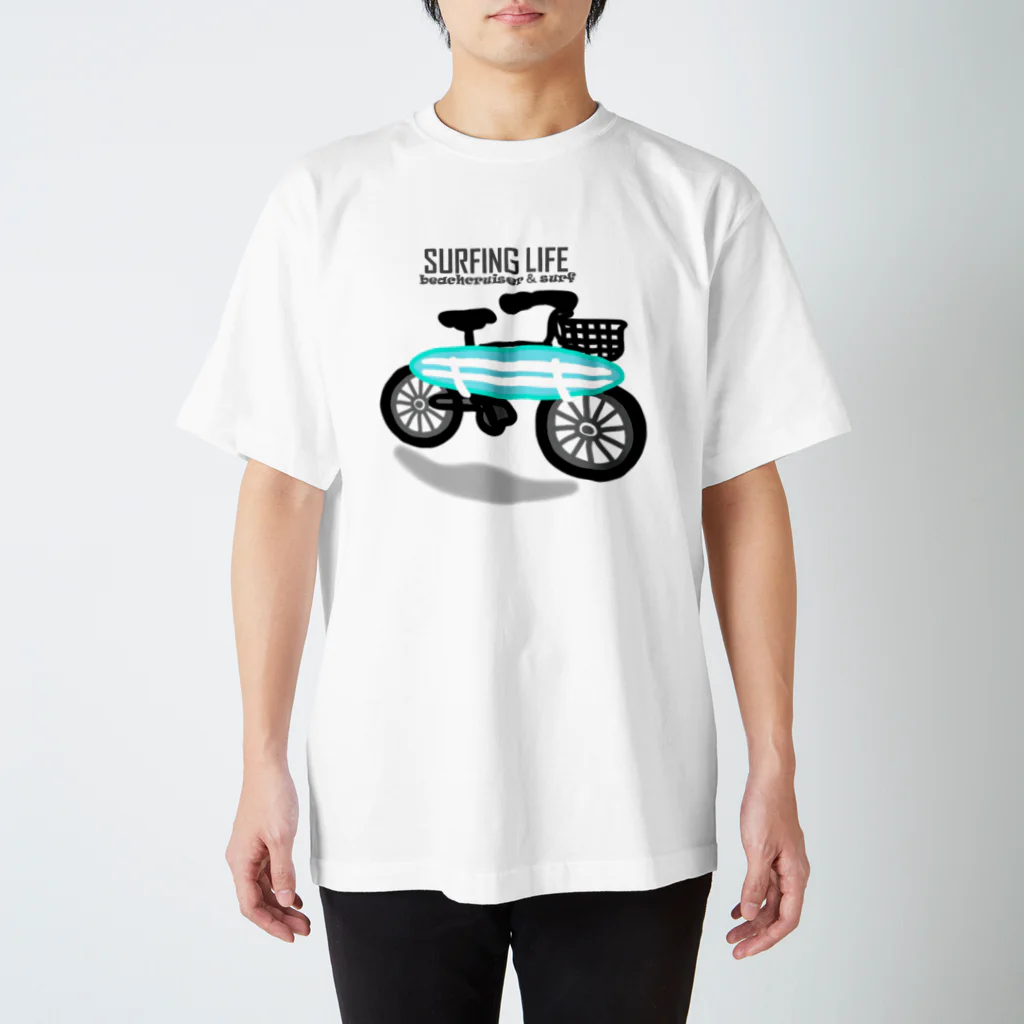 DESIGN SHOPのSURFING LIFE スタンダードTシャツ