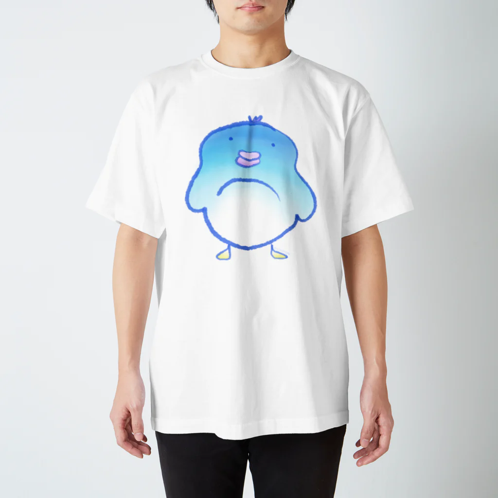 SHIYOPONの幸せの青いトリ　Blue Bird スタンダードTシャツ