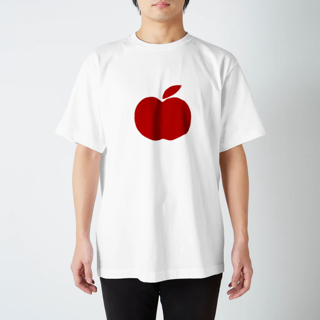いただきまーすの【りんご】好物シリーズ スタンダードTシャツ
