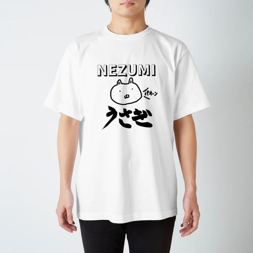 夏のどんぶり(ドンブリ)　ブラザーズ【ドンブラ】のネコだと思う。 スタンダードTシャツ