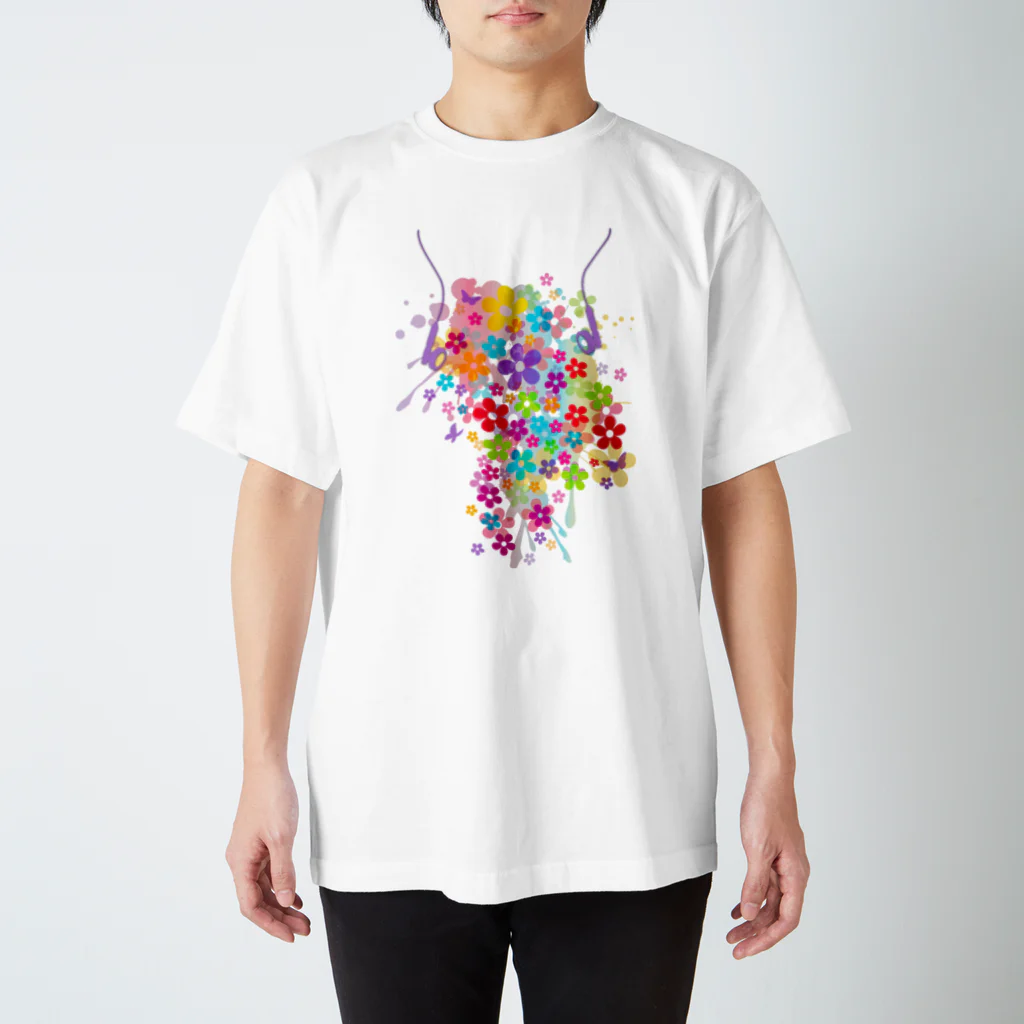 AURA_HYSTERICAのBlossom_Breeze スタンダードTシャツ