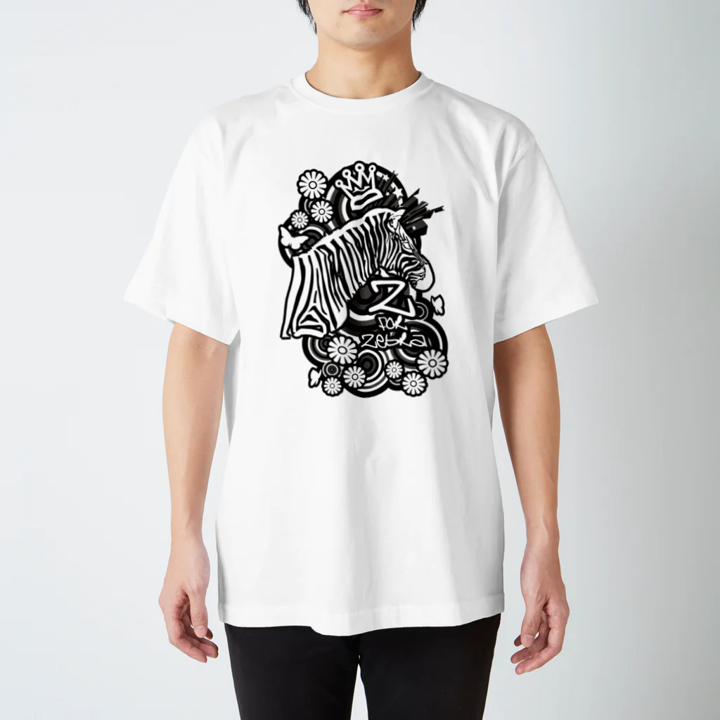 AURA_HYSTERICAのZ for Zebra Regular Fit T-Shirt