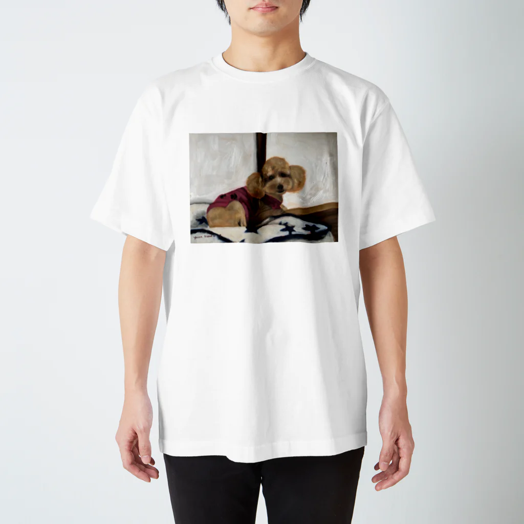 Yuina Trundleのラブちゃんの絵 スタンダードTシャツ