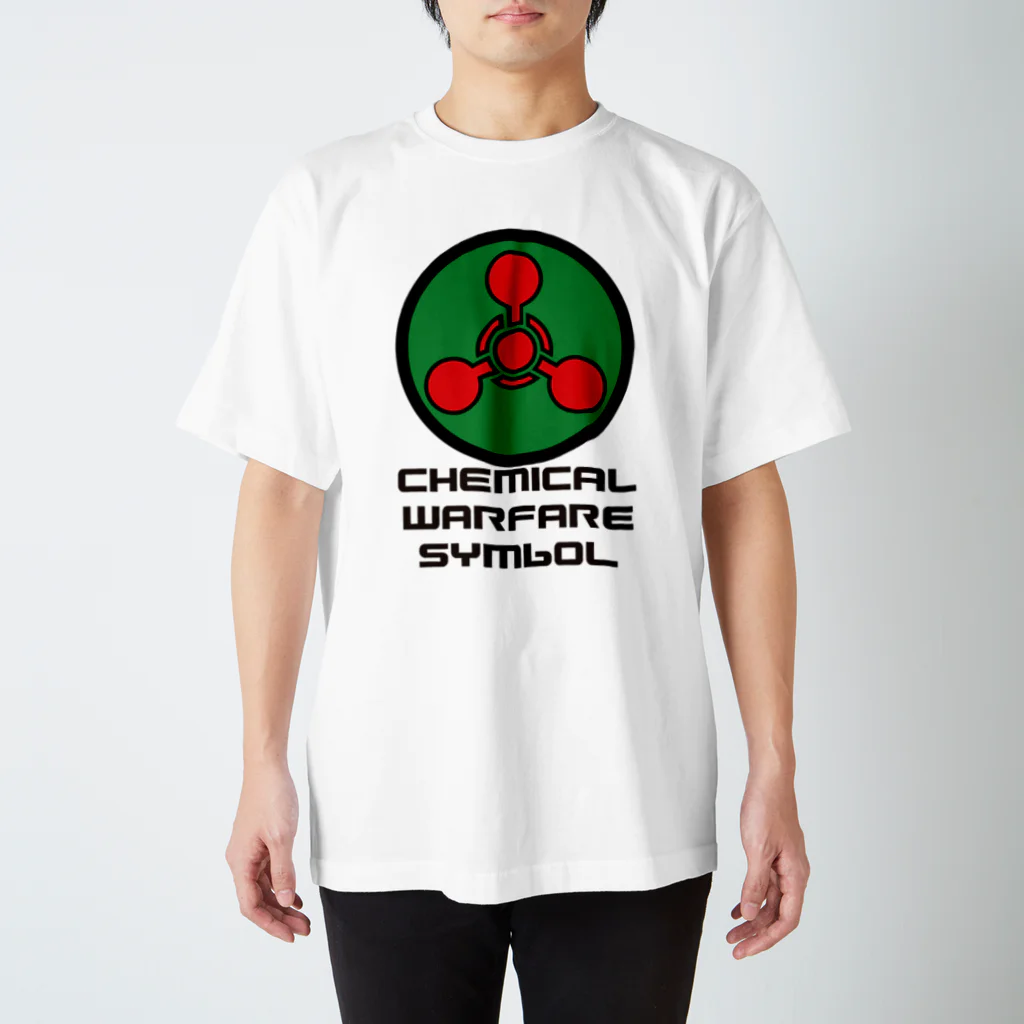 AURA_HYSTERICAのChemical_Warfare_S Regular Fit T-Shirt