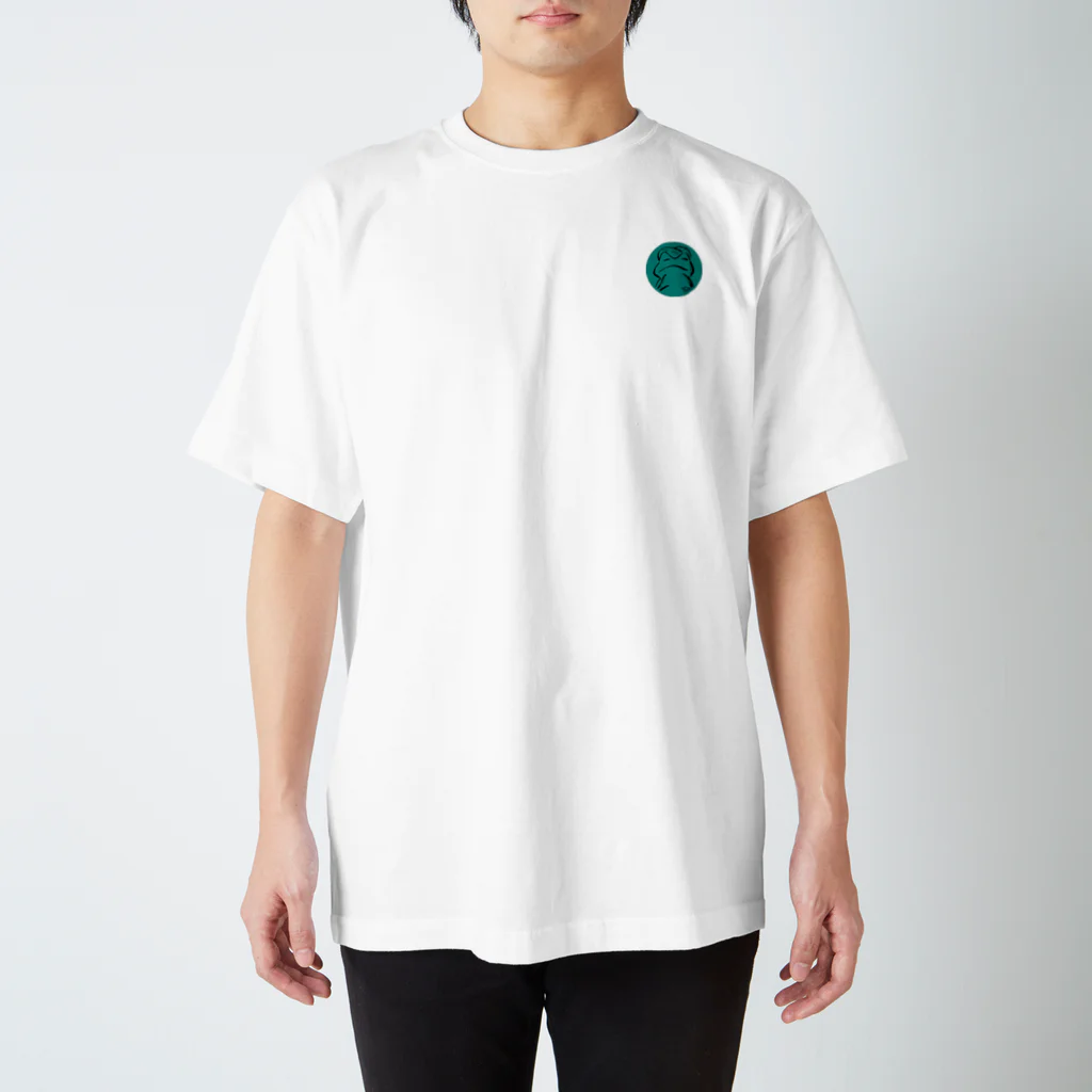 アニミタコミカのｽﾀﾝﾀﾞｰﾄﾞTｼｬﾂ:(ﾜﾝﾎﾟｲﾝﾄ)ゲンコツガエル Regular Fit T-Shirt