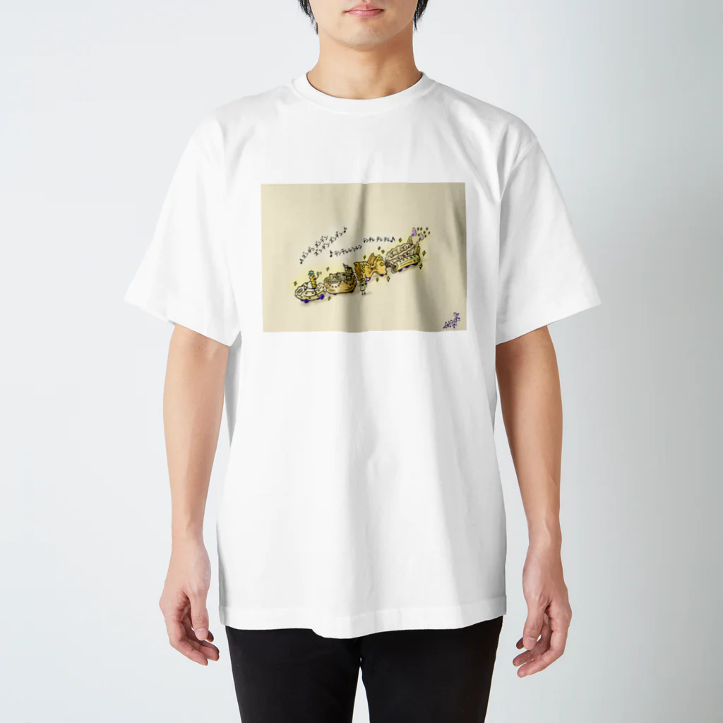 わにさん🐊🐊のマカロニカル・パレード スタンダードTシャツ