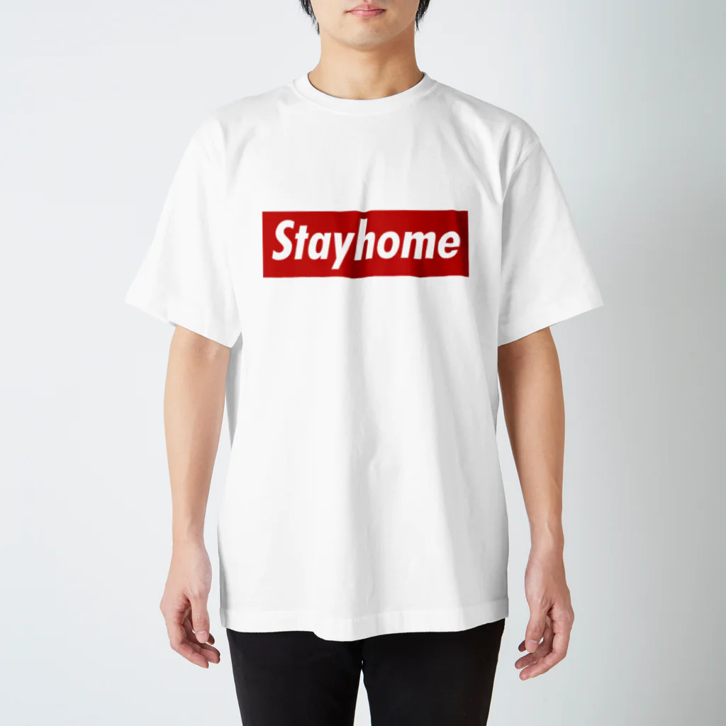 近藤商店湘南支店のStayhome BOXロゴシリーズ Regular Fit T-Shirt
