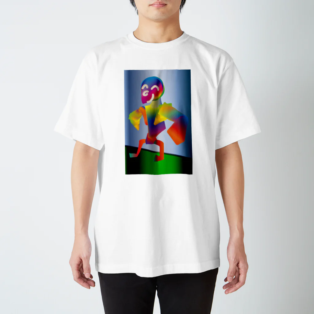 npo j leaguerのtransfer student school smile Regular Fit T-Shirt