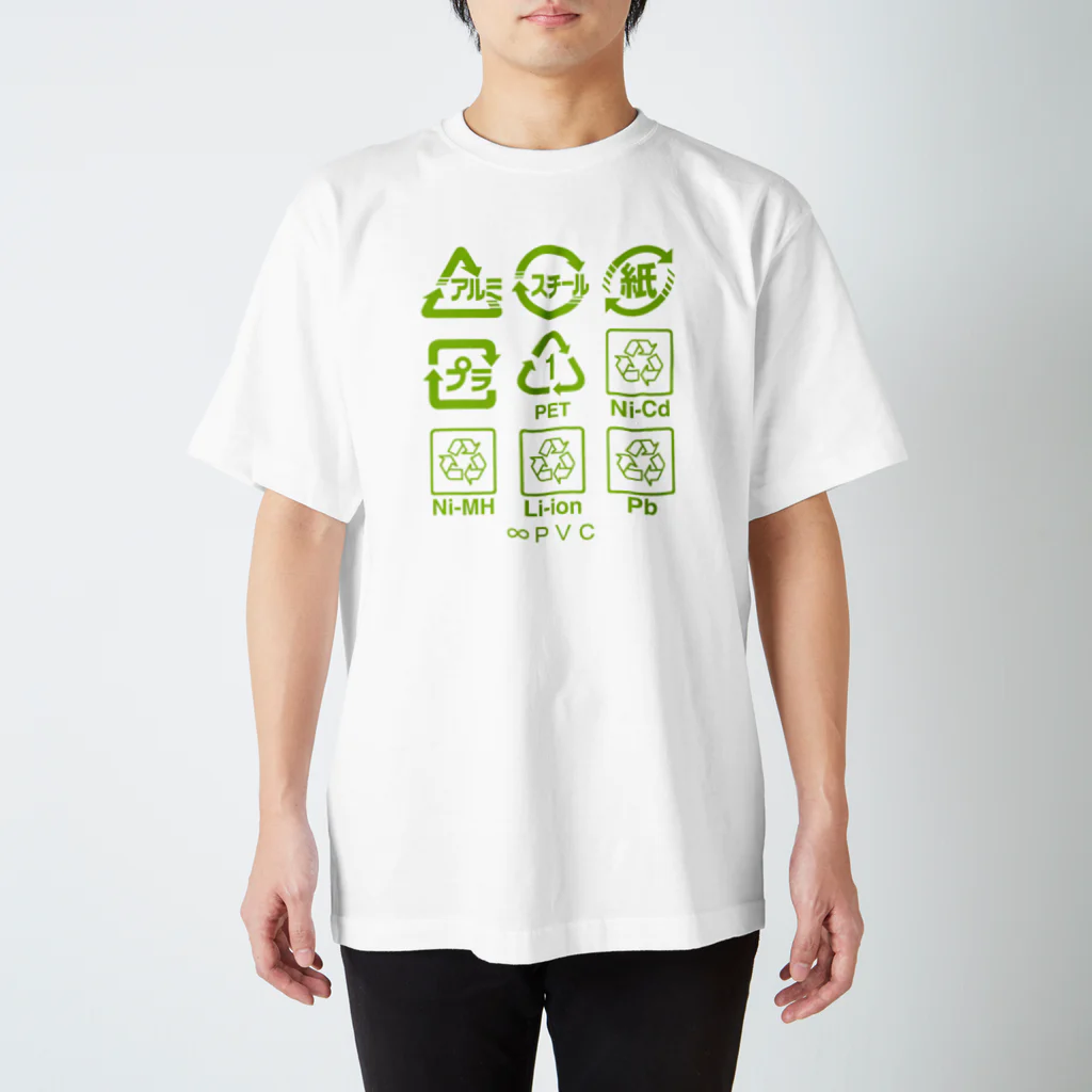 AURA_HYSTERICAのRecycle スタンダードTシャツ