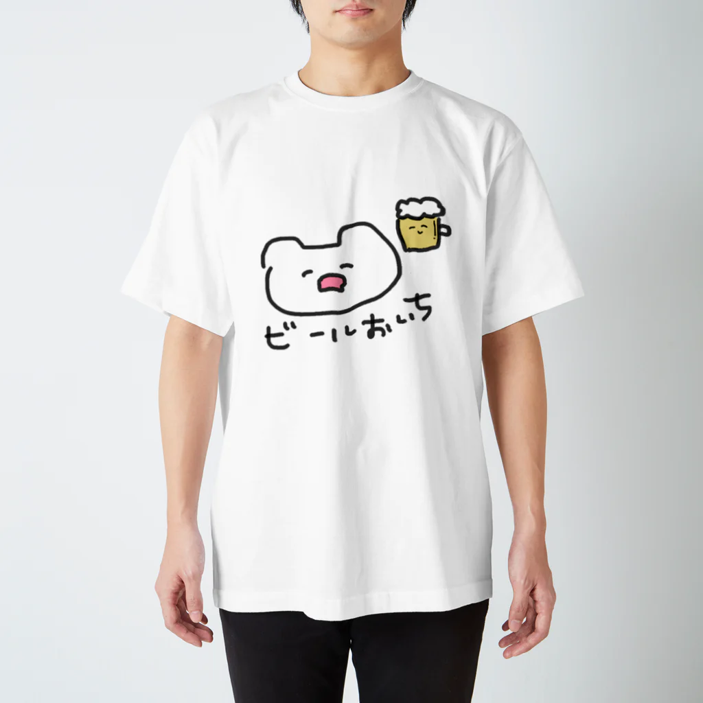 ご飯おいしいのビールおいち Regular Fit T-Shirt