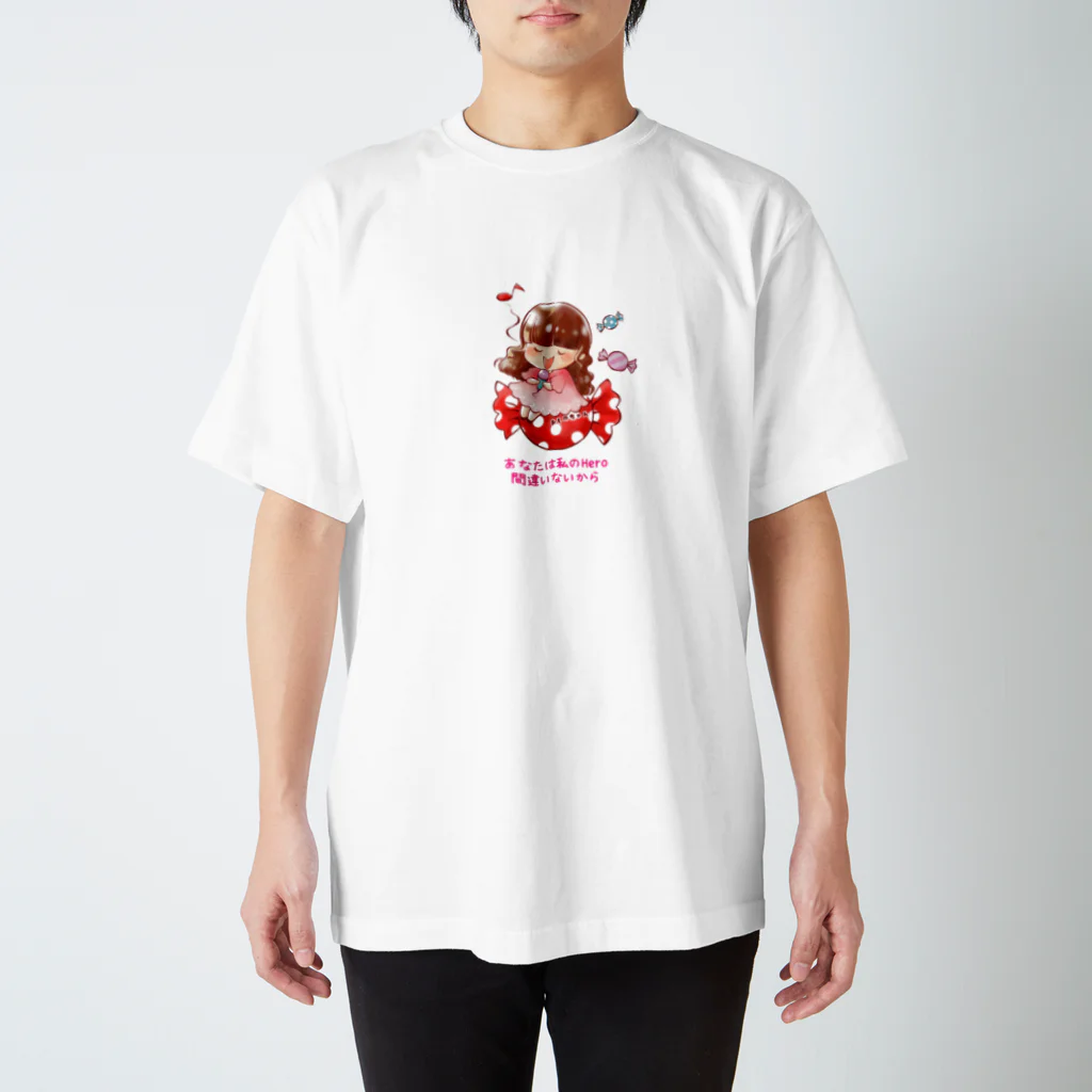 キャンディーおしのちゃんグッズのキャンディーおしのちゃん スタンダードTシャツ