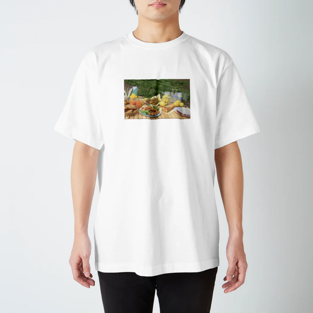 gommのlemon sour picnic からあげと春巻き Regular Fit T-Shirt