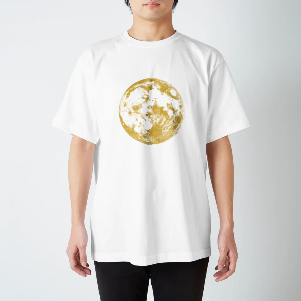 Atelier PanReoのMOON((gold スタンダードTシャツ