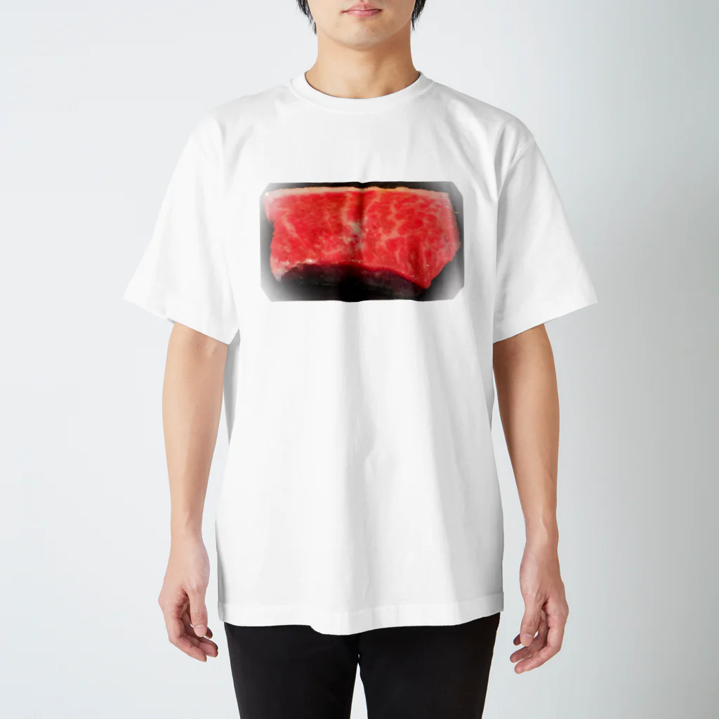 ハッピーメイトのI love 肉 Regular Fit T-Shirt