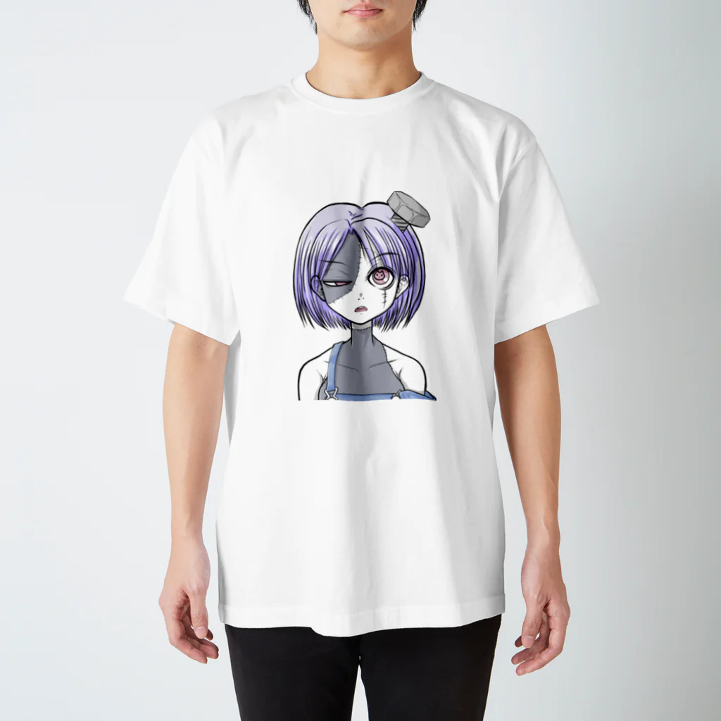 ドリルあたまの腐乱子 カラー スタンダードTシャツ