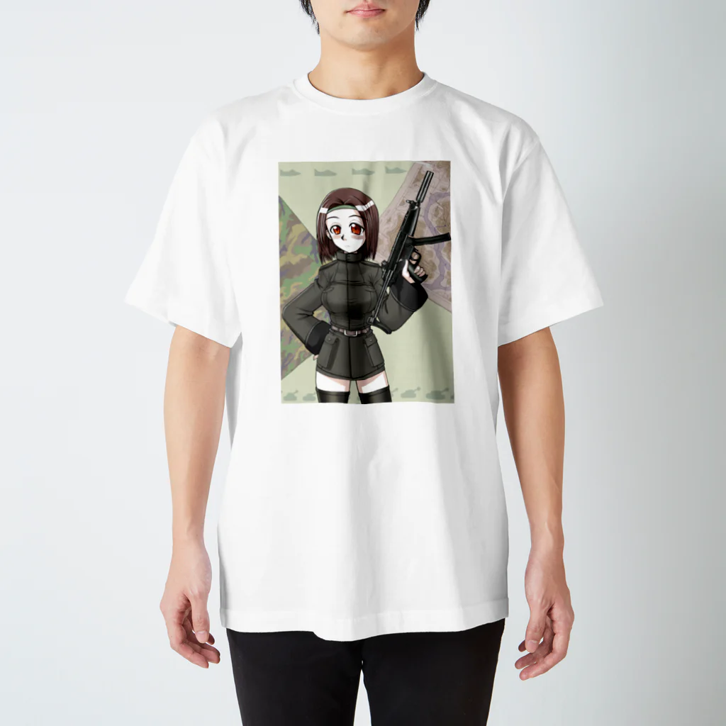 ドリルあたまの軍人の娘さん Regular Fit T-Shirt