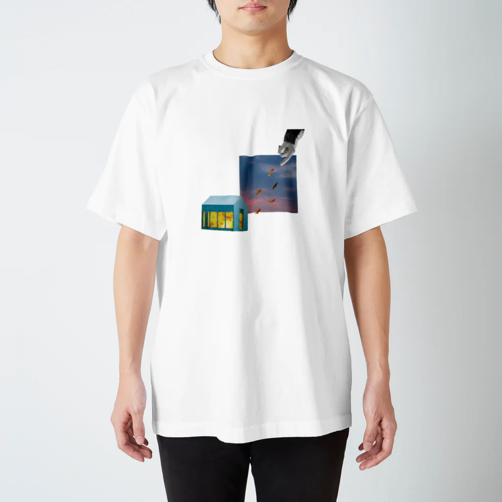 せりかの金魚の群れ スタンダードTシャツ